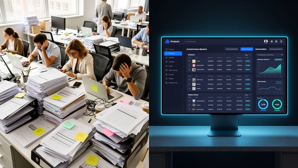 Before and after: manual content team vs. AI agent pipeline