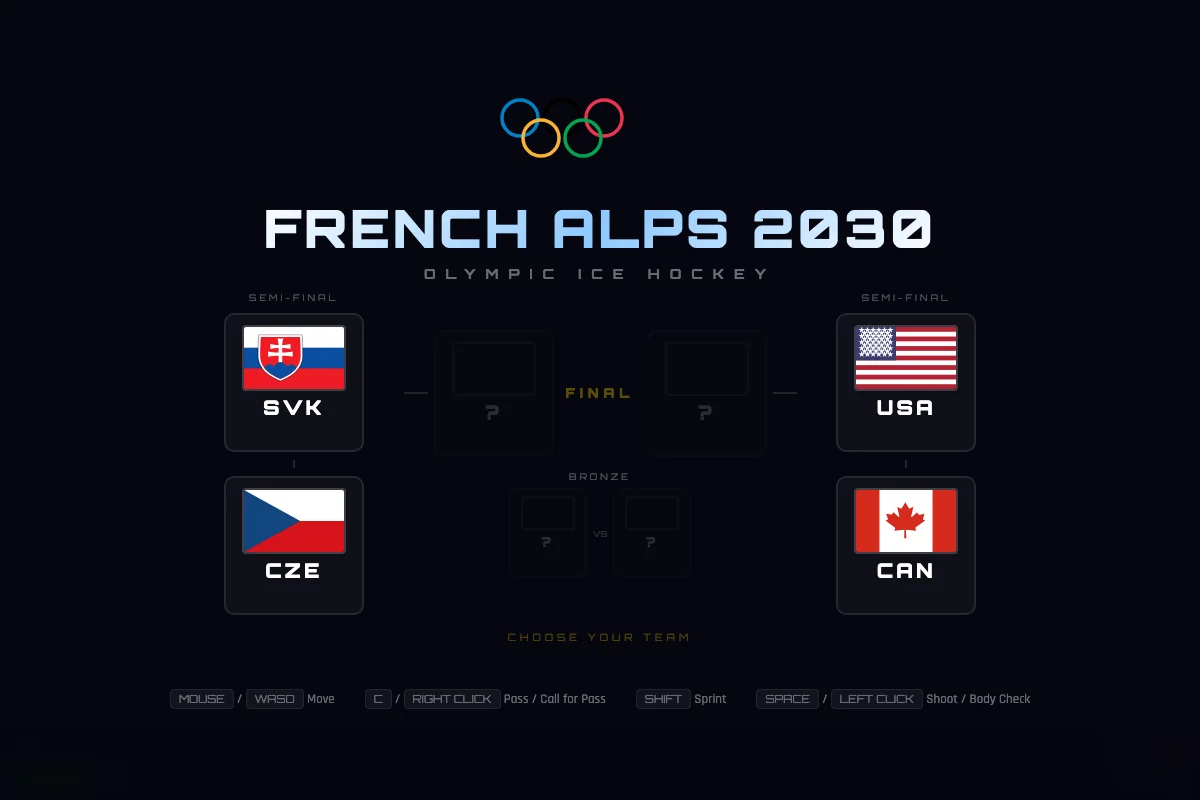 French Alps 2030 Ice Hockey
