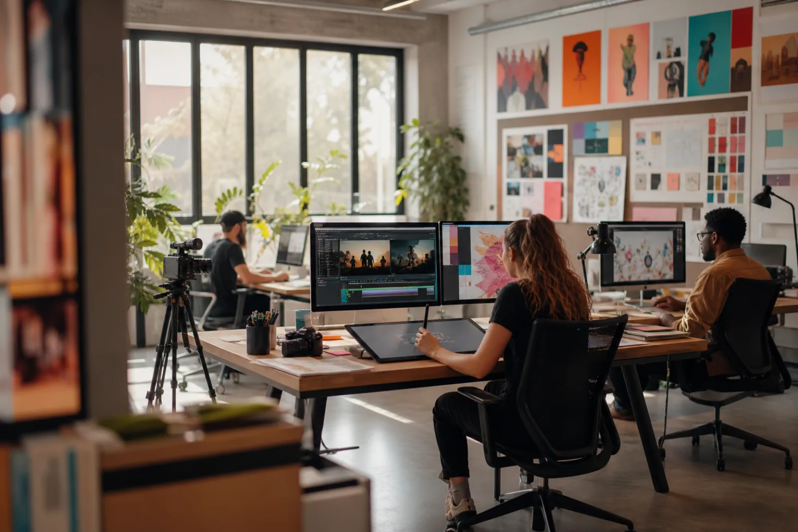 Creative Studio team at work