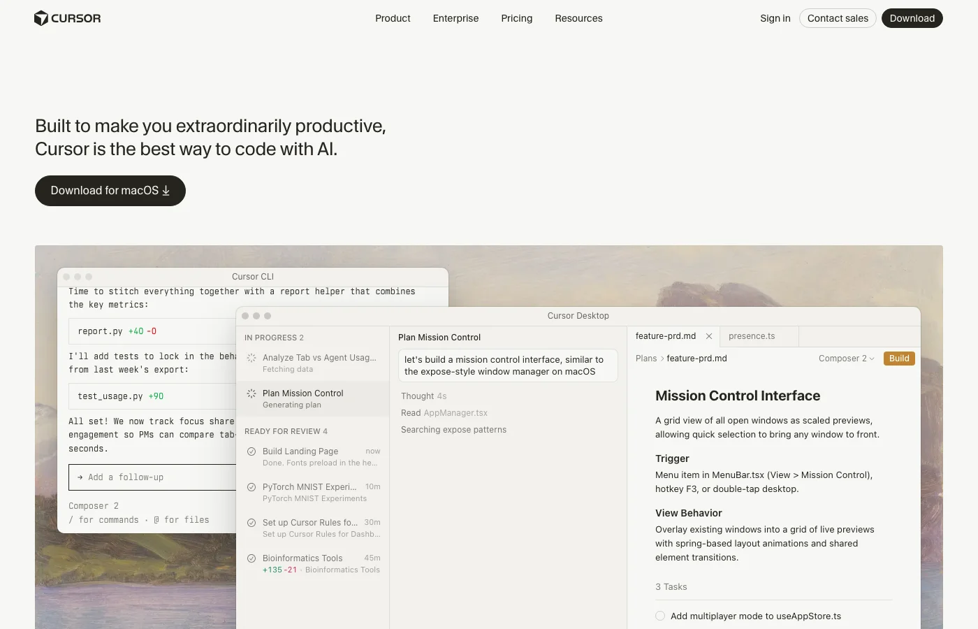 Website reviewed in a sample SEO analysis