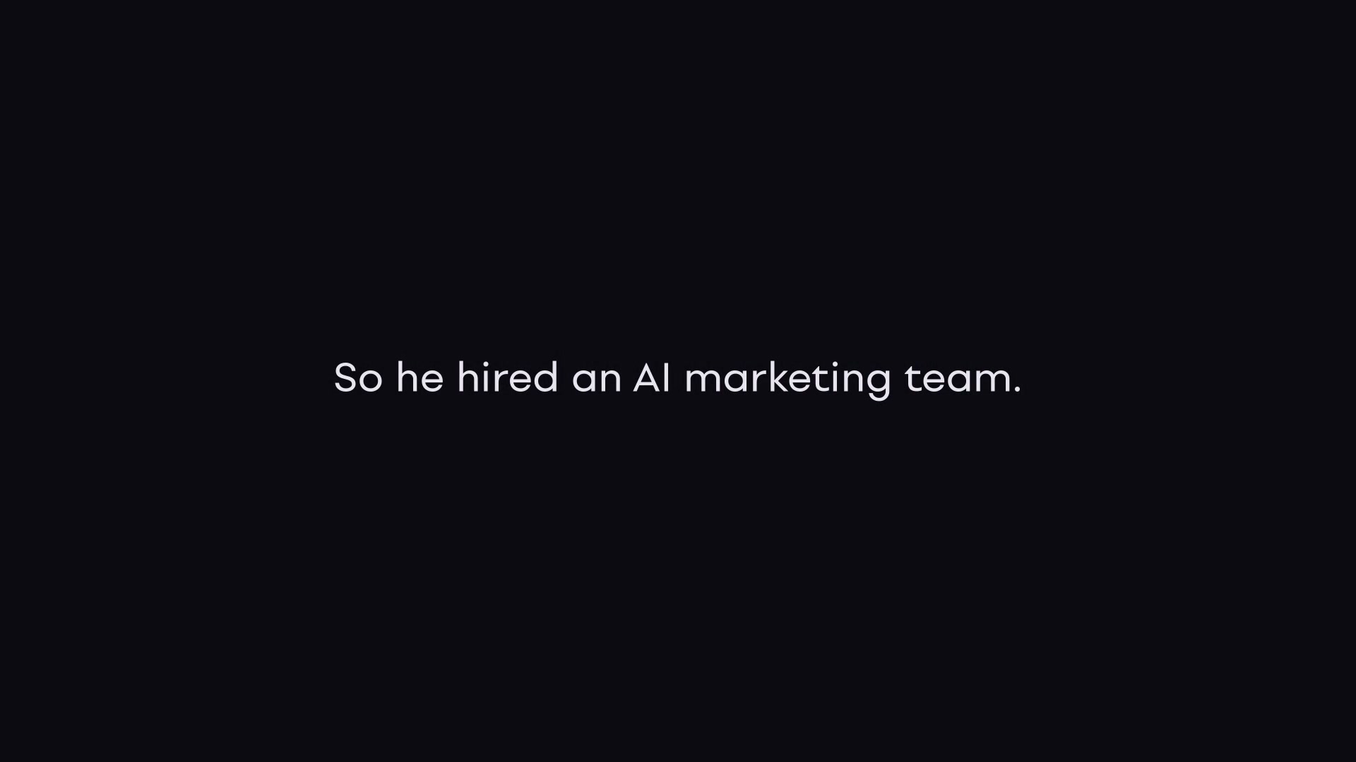 A founder at work, from the Teamday marketing team film